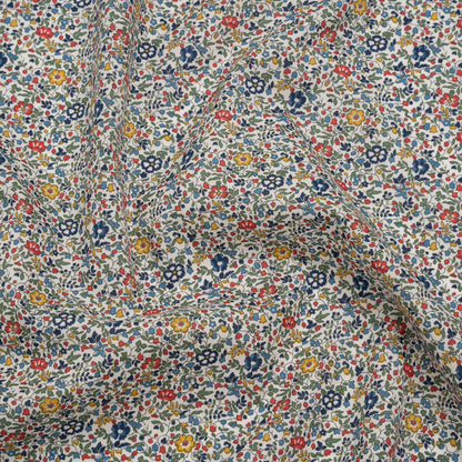 Liberty Fabrics Tana Lawn® - Katie and Millie Multi Bright - Blue, Yellow and Red Little Florals