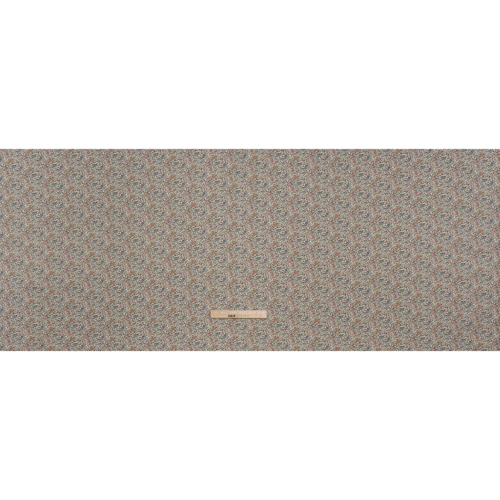 Liberty Fabrics Tana Lawn® - Katie and Millie Multi Neutral - Blue, Pink and Olive Green Little Florals Full