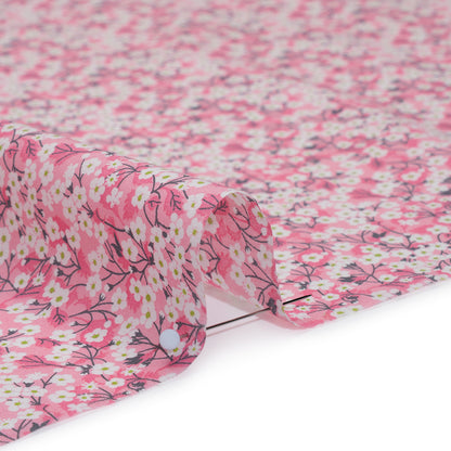 Liberty Fabrics Tana Lawn® - Mitsi Valeria Light Pink - Pale Pink Cherry Blossoms