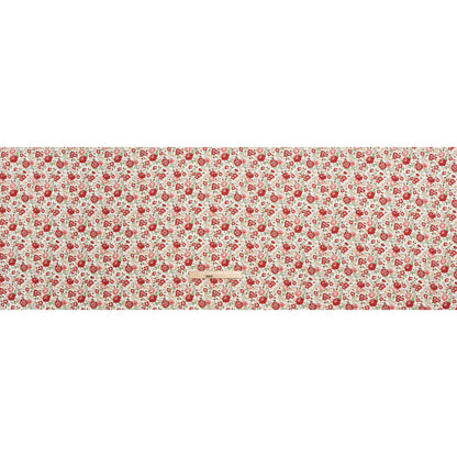 Liberty Fabrics Tana Lawn® - Felicite Red - Red, Pink and Sage Green Little Roses