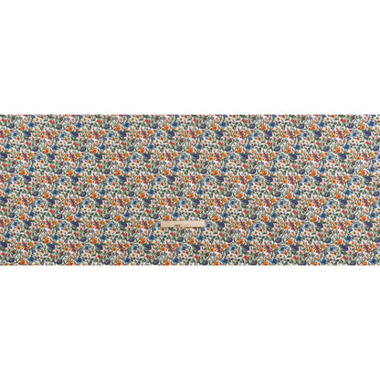 Liberty Fabrics Tana Lawn® - Rachel Multi Bright - Red, Yellow and Purple Flowers and Foliage
