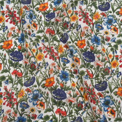Liberty Fabrics Tana Lawn® - Rachel Multi Bright - Red, Yellow and Purple Flowers and Foliage