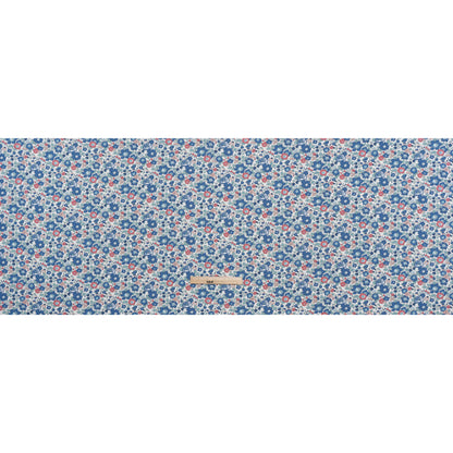 Liberty Fabrics Tana Lawn® - Betsy Blue - Country Blue, Pink and Baby Blue Floral Full