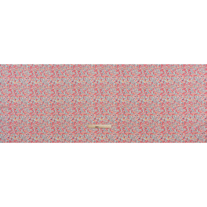 Liberty Fabrics Tana Lawn® - Wiltshire Light Pink - Baby Pink, Coral and Blue Leaves and Berries