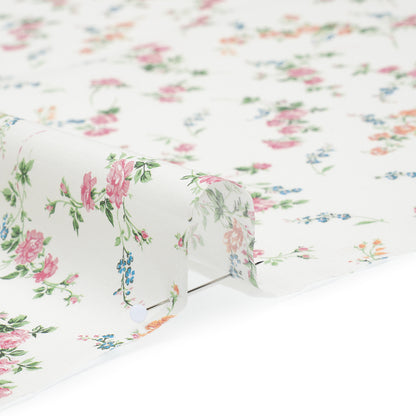 Liberty Fabrics Tana Lawn® - Elizabeth Multi Pastel - Baby Pink, Green and White Scattered Flowers