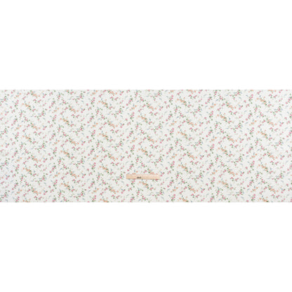 Liberty Fabrics Tana Lawn® - Elizabeth Multi Pastel - Baby Pink, Green and White Scattered Flowers