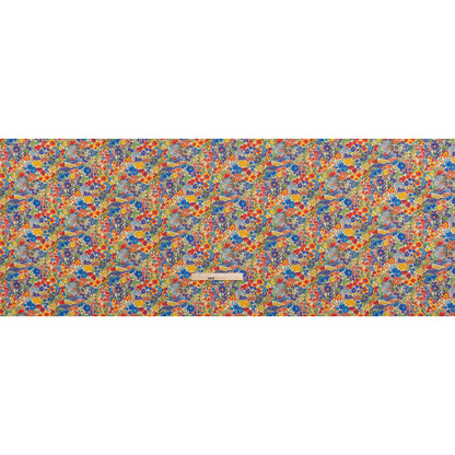 Liberty Fabrics Tana Lawn® - Margaret Annie Multi Bright - Blue, Red and Green Hand Drawn Florals