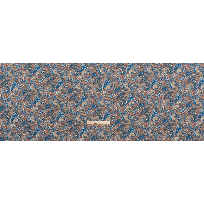 Liberty Fabrics Tana Lawn® - Margaret Annie Blue - Brown, Blue and Beige Hand Drawn Florals Full