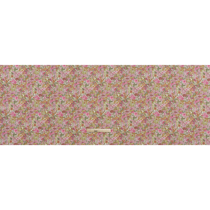 Liberty Fabrics Tana Lawn® - Margaret Annie Light Pink - Baby Pink, Light Orange and Sage Green Hand Drawn Florals Full