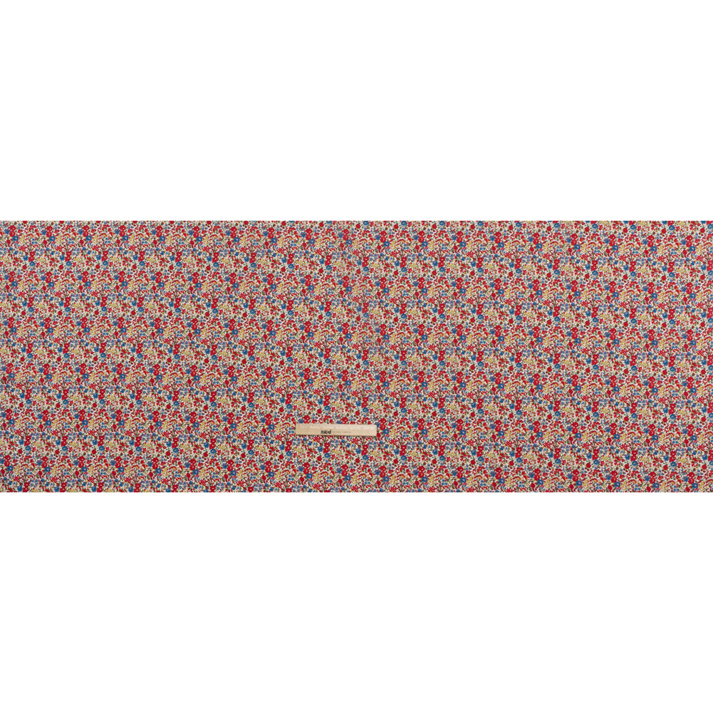 Liberty Fabrics Tana Lawn® - Emma and Georgina Red, Blue and Yellow Floral - Full