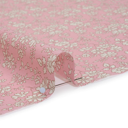 Liberty Fabrics Tana Lawn® - Capel Light Pink - Pale Pink and White Outlined Florals