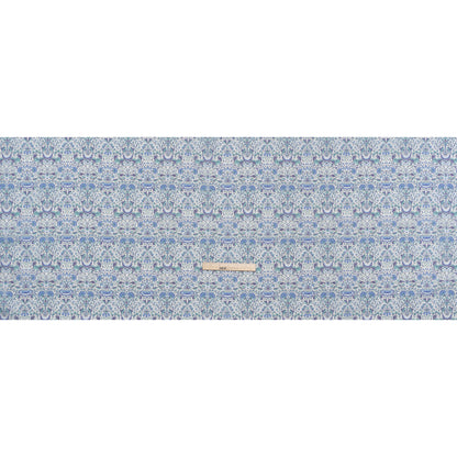 Liberty Fabrics Tana Lawn® - Lodden Blue - Sky Blue, Lavender and Mint Green Arts and Crafts Floral
