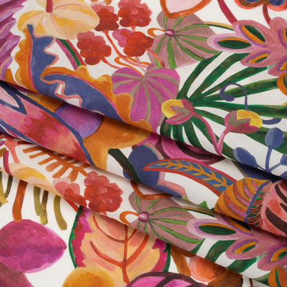 Liberty Fabrics Tana Lawn® - Jungle Trip Multi Bright - Pink, Purple and Green Tropical Plants