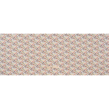 Liberty Fabrics Tana Lawn® - Quey 2 Multi Pastel - Brown, Green and Yellow Animals with Clothes