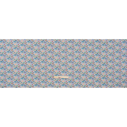 Liberty Fabrics Tana Lawn® - Quey 2 Multi Bright - Blue, Yellow and Green Animals with Clothes