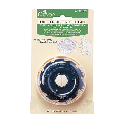 Clover Dome Threaded Needle Case