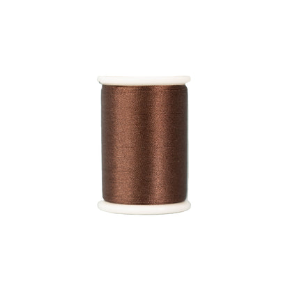 Clover Silk Thread 100m - Dark Brown