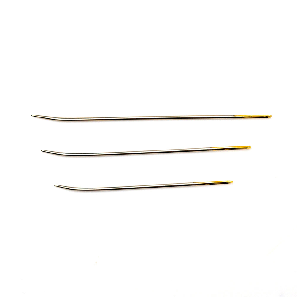 Clover Huck Bent Tip Embroidery Needles - 3 ct Detail