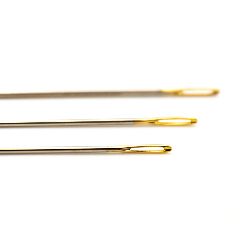Clover Huck Bent Tip Embroidery Needles - 3 ct Full