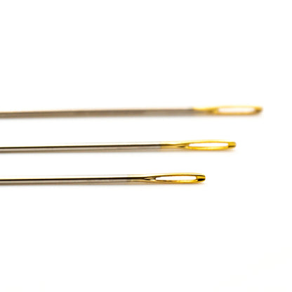 Clover Huck Bent Tip Embroidery Needles - 3 ct Full