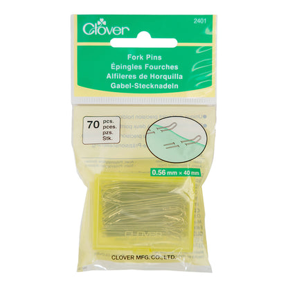 Clover Fork Pins - 70 ct