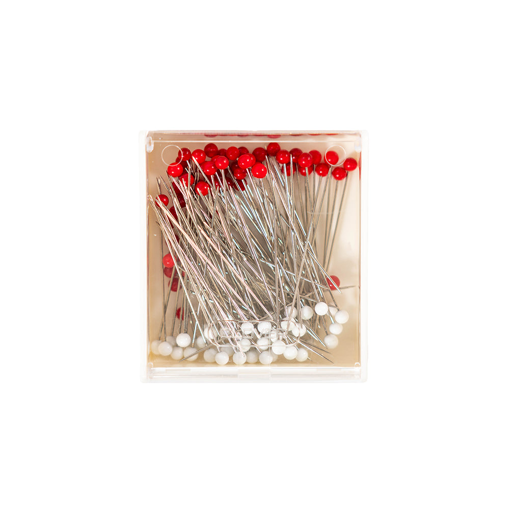 Clover Silk Pins Box - 100 ct