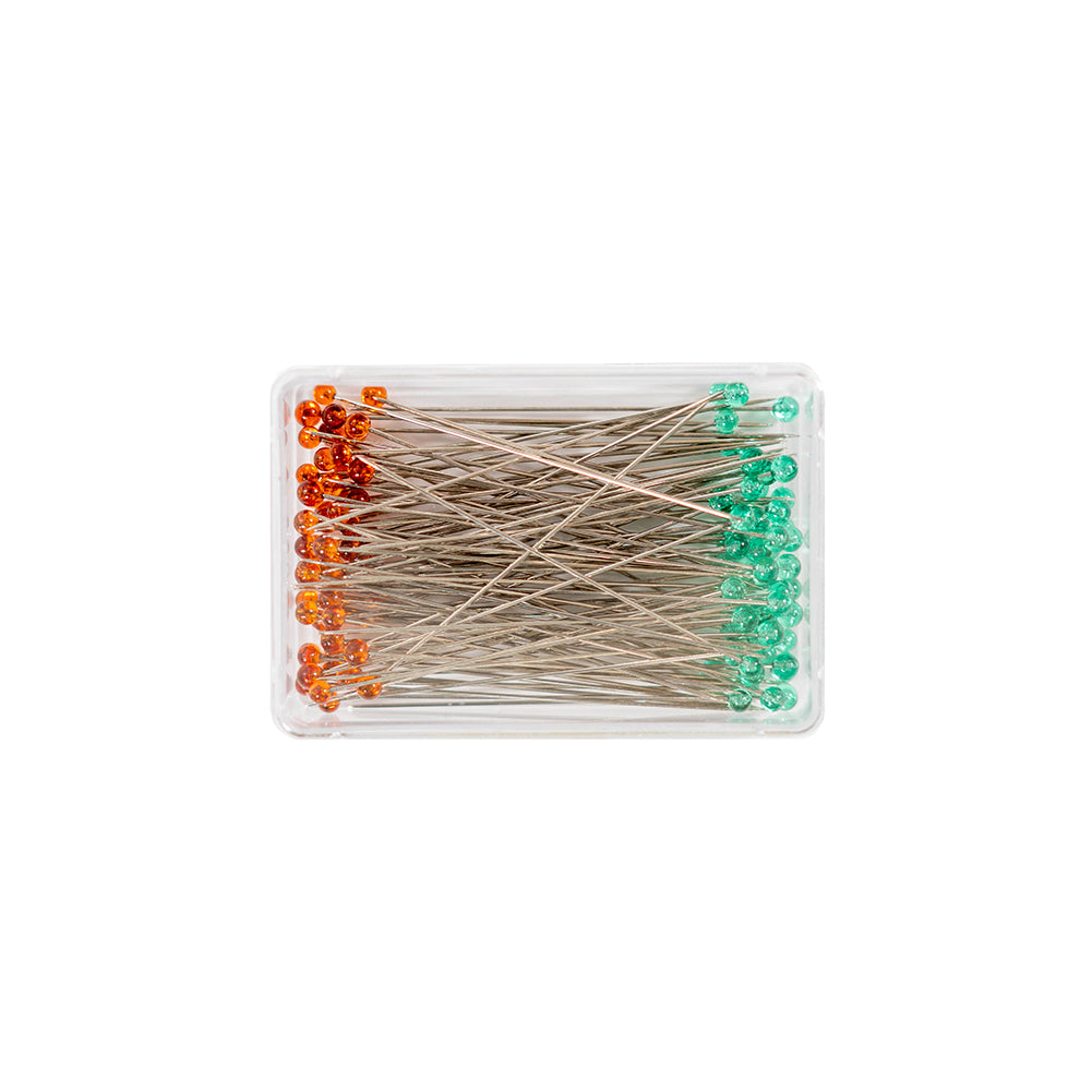 Clover Heat Resistant Quilting Pins - Fine - 100 ct - Detail
