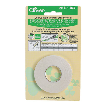 Clover Fusible Web Tape - 5mm/0.25" x 40ft