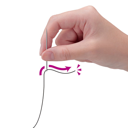 Clover Quick Desk Needle Threader - Purple Drape
