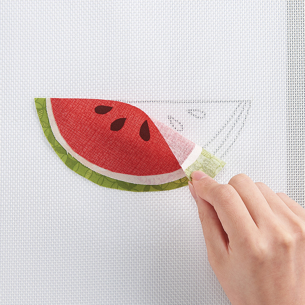 Clover Design Pro Applique Mat - 11.625" x 16.5" - Transparent, Non-Slip and Non-Stick