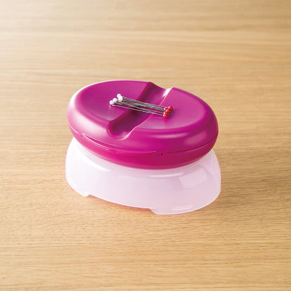 Clover Magnet Pin Caddy - Bordeaux