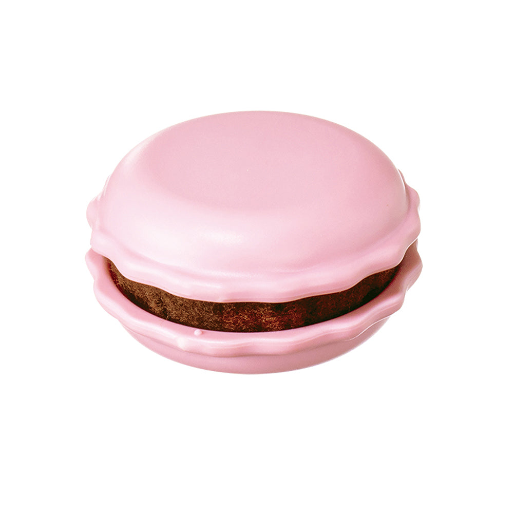 Clover Sweet 'n' Sharp Macaron - Needle Holder and Sharpener - Raspberry Detail