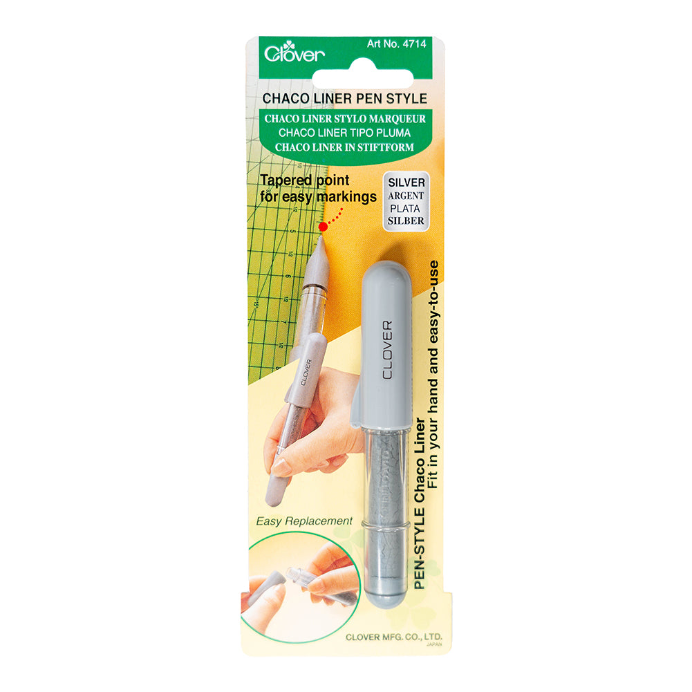 Clover Pen Style Chaco Liner - Silver