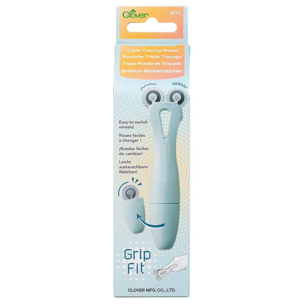 Clover Grip Fit Triple Tracing Wheel
