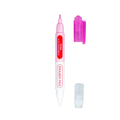 Clover Chacopen Air Erasable Fabric Marker with Eraser - Pink Folded