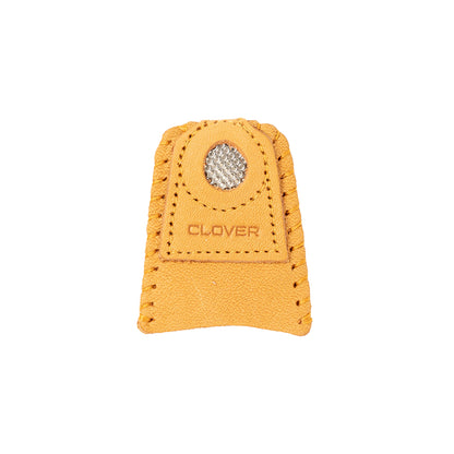 Clover Leather Coin Thimble - Medium Full