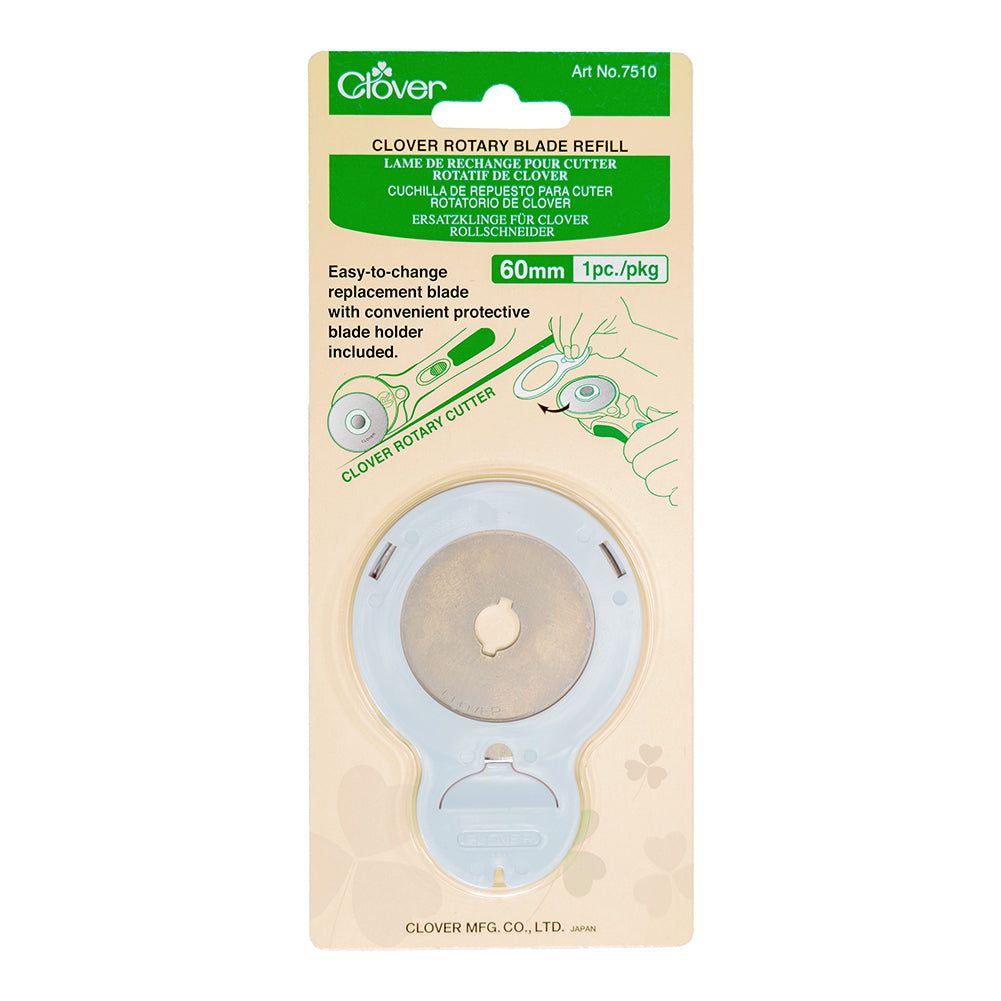 Clover Roti Tar Clover Rotary Cutter Blade Refill - 60mm - 1 ct
