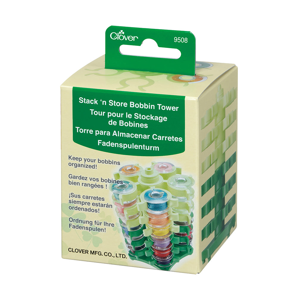 Clover Stack 'n' Store Bobbin Tower - Folded