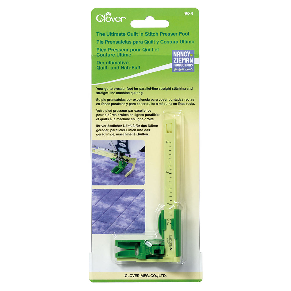 Clover Ultimate Quilt 'n' Stitch Presser Foot - Folded