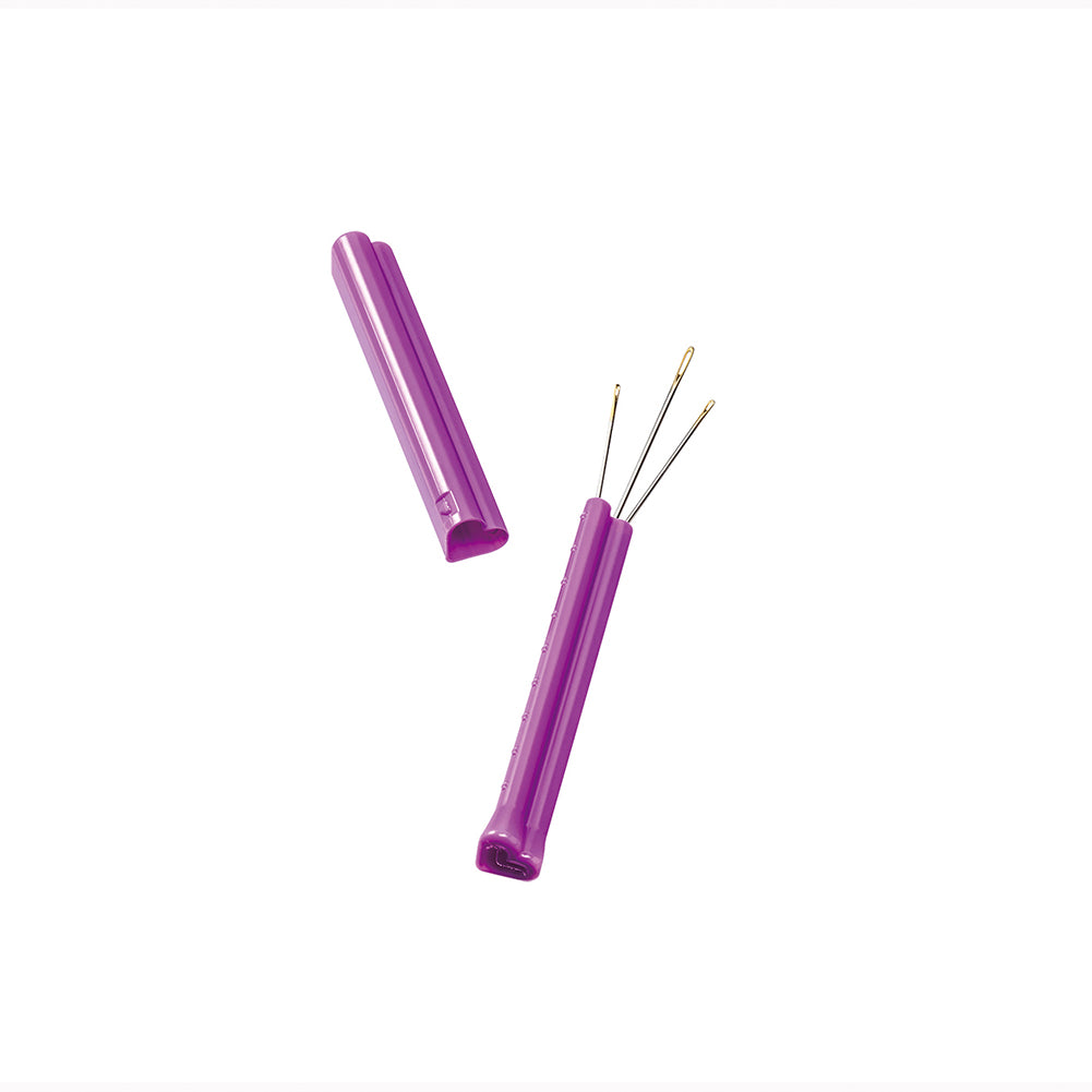 Clover I Sew for Fun Hand Sewing Needles with Heart Shaped Case Folded
