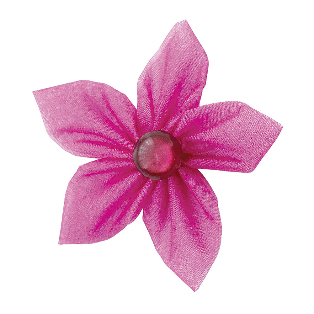 Clover Kanzashi Flower Maker - Pointed Petal - Large 3"/75mm - Folded