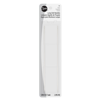 Dritz Long Doll Hand Needles - 5" - 2 ct