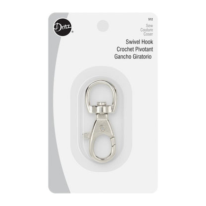 Dritz Swivel Hook - Silver