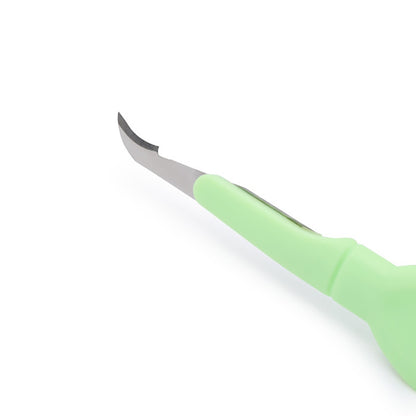Dritz Curved Blade Seam Ripper - Purple Detail
