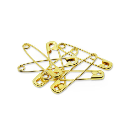 Dritz Quilter's Brass Basting Safety Pins - 2" Gilt - 20pc Drape