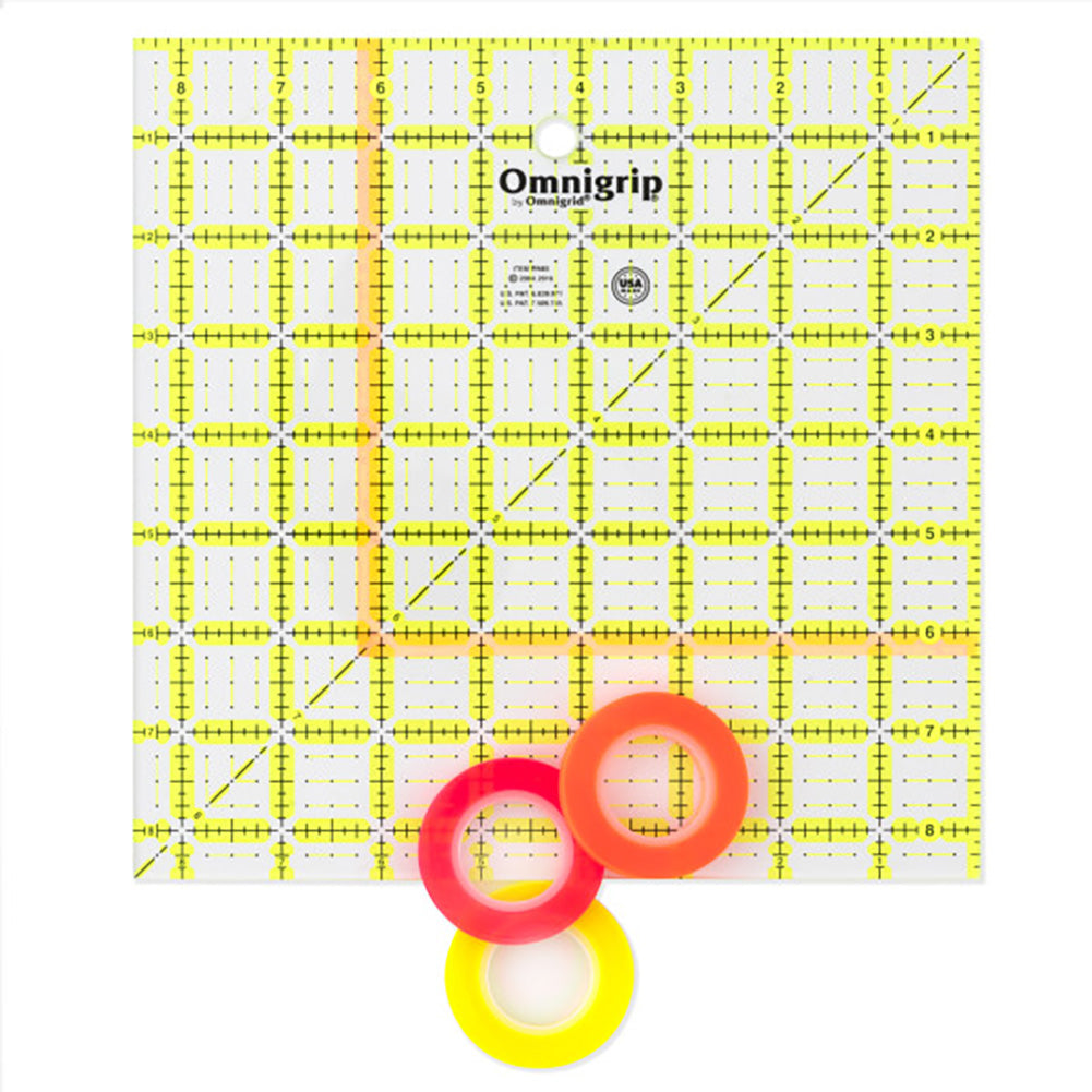 Omnigrid Glow-line™ Tape - Multicolor - 3 Rolls, 1/4" x 21yds