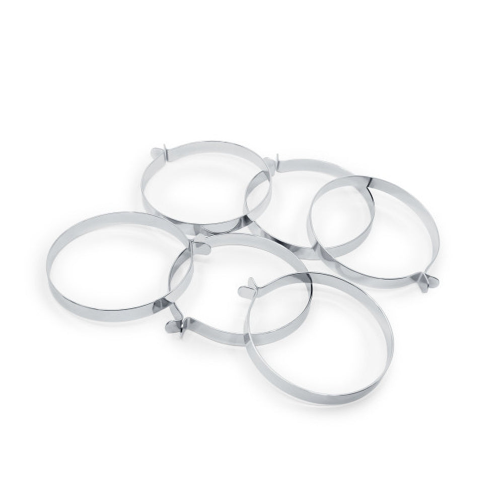 Dritz Quilter's Roll Clips - Silver - 6 PC