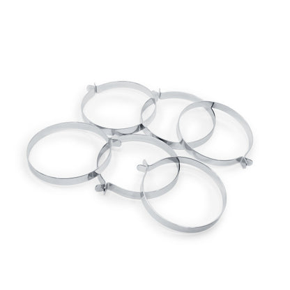 Dritz Quilter's Roll Clips - Silver - 6 PC