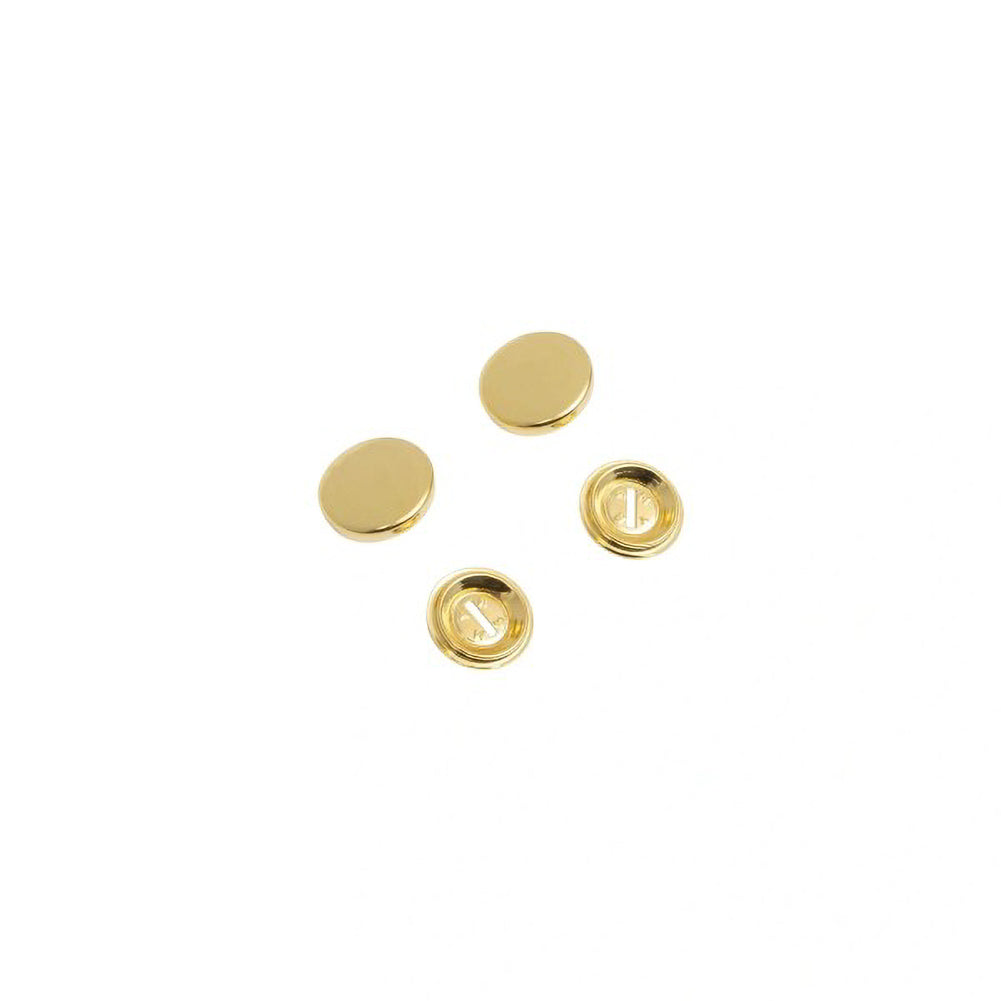 Prym Cover Buttons - Gold 15mm - 7 ct Folded
