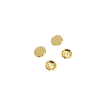 Prym Cover Buttons - Gold 15mm - 7 ct Folded